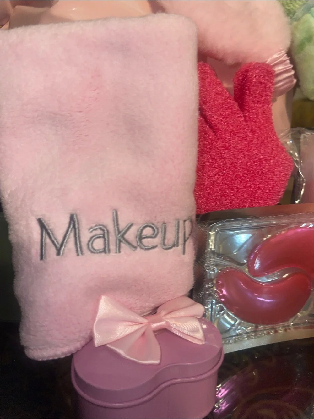 Lancôme Cosmetic Bag with self care essentials. New